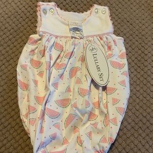 Lullaby Set Watermelon Print Baby Romper